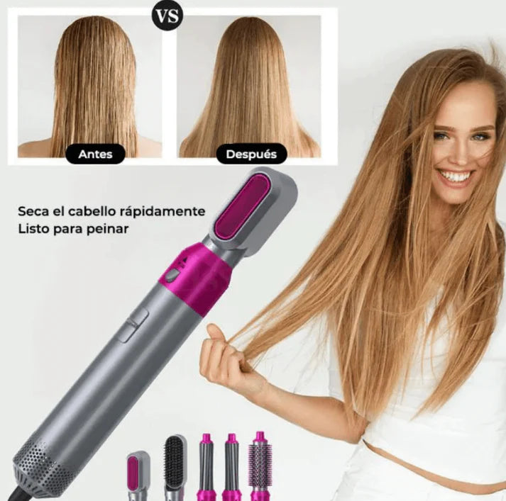 PRO HAIR LAB cepillo alisador secador 5 en 1